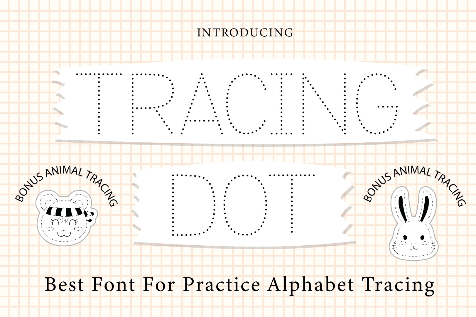 Handwriting Practice Fonts for Classroom and Your Students