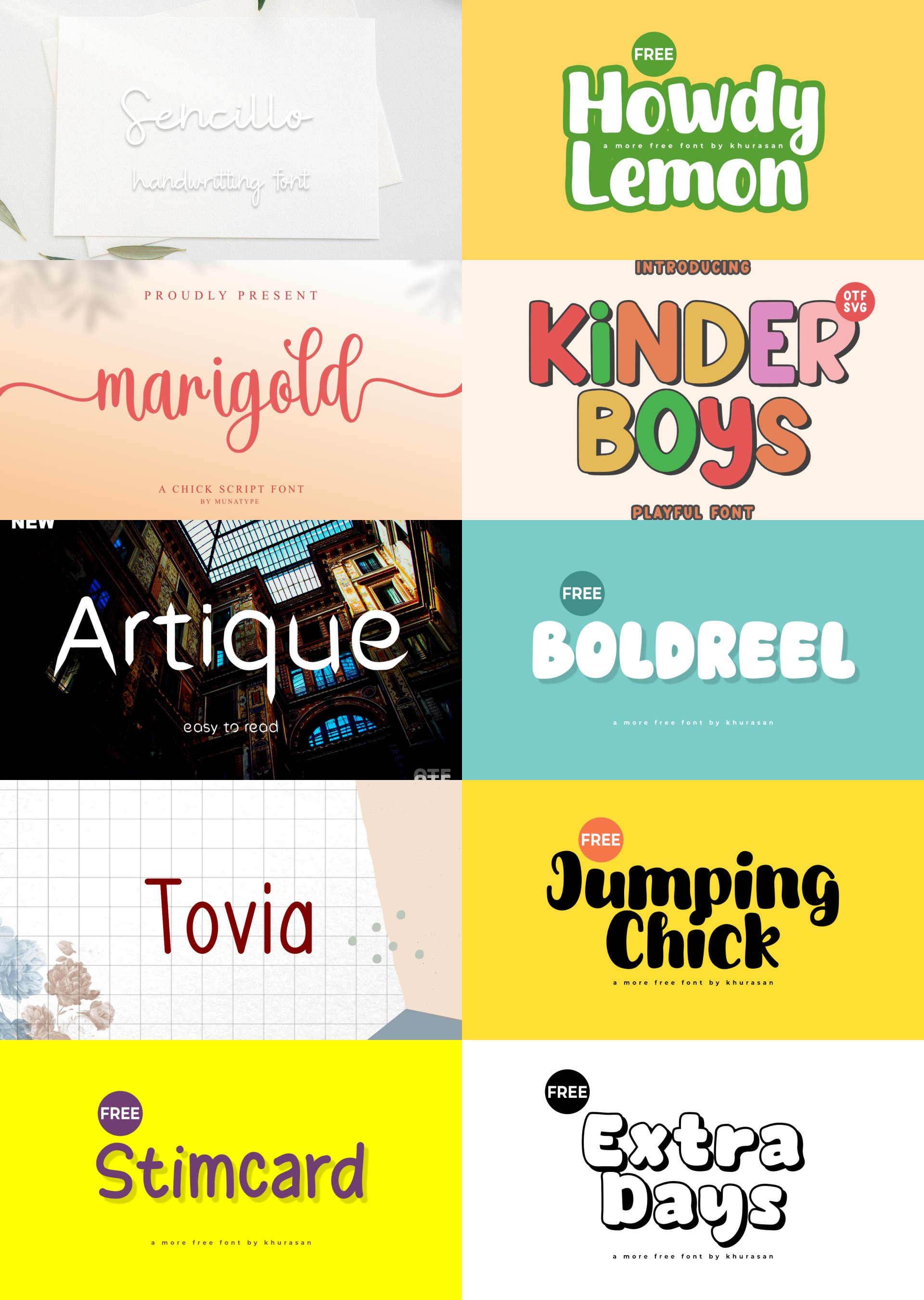 Free Fonts Friday - October 4th