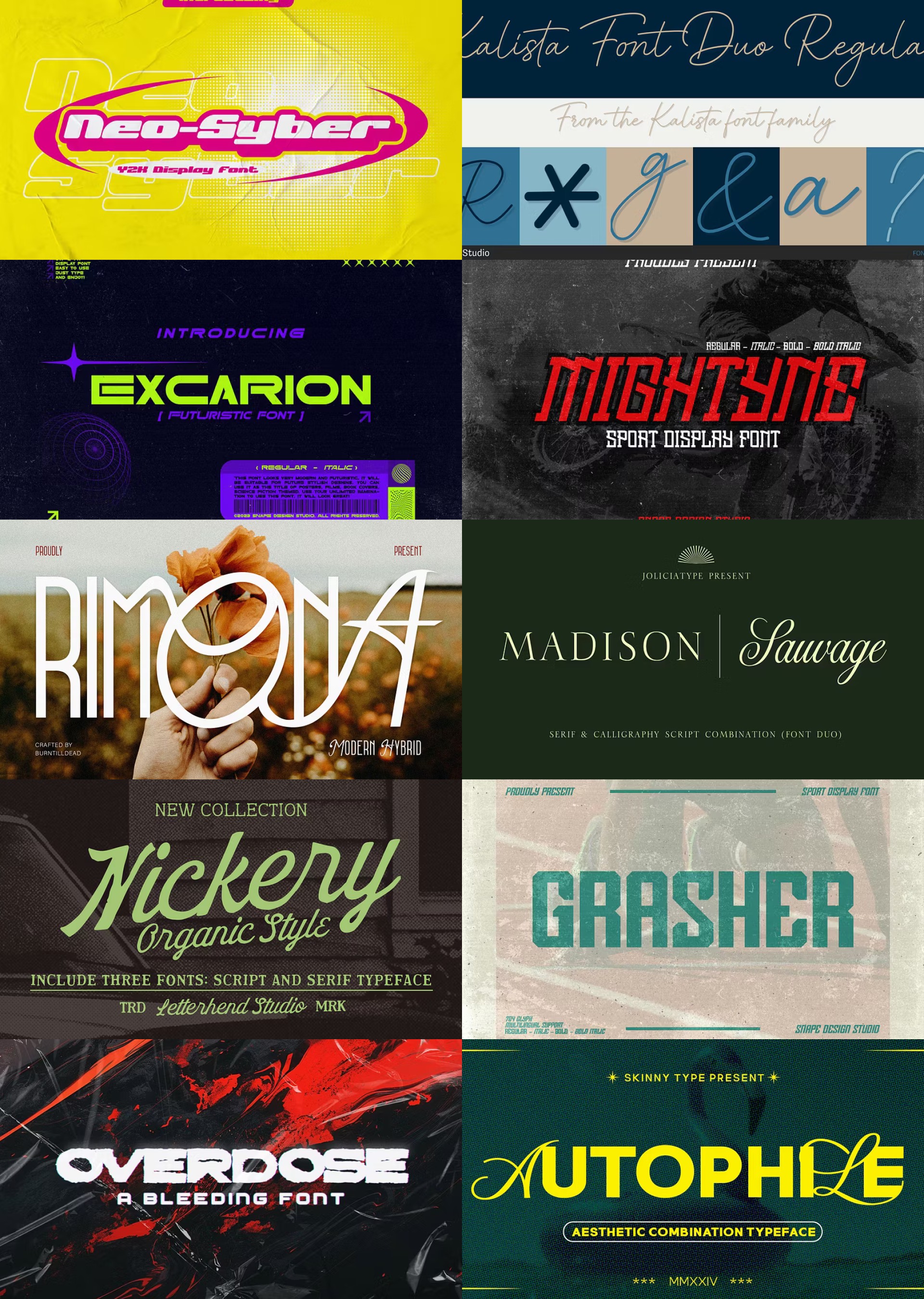 Display fonts for September 17th