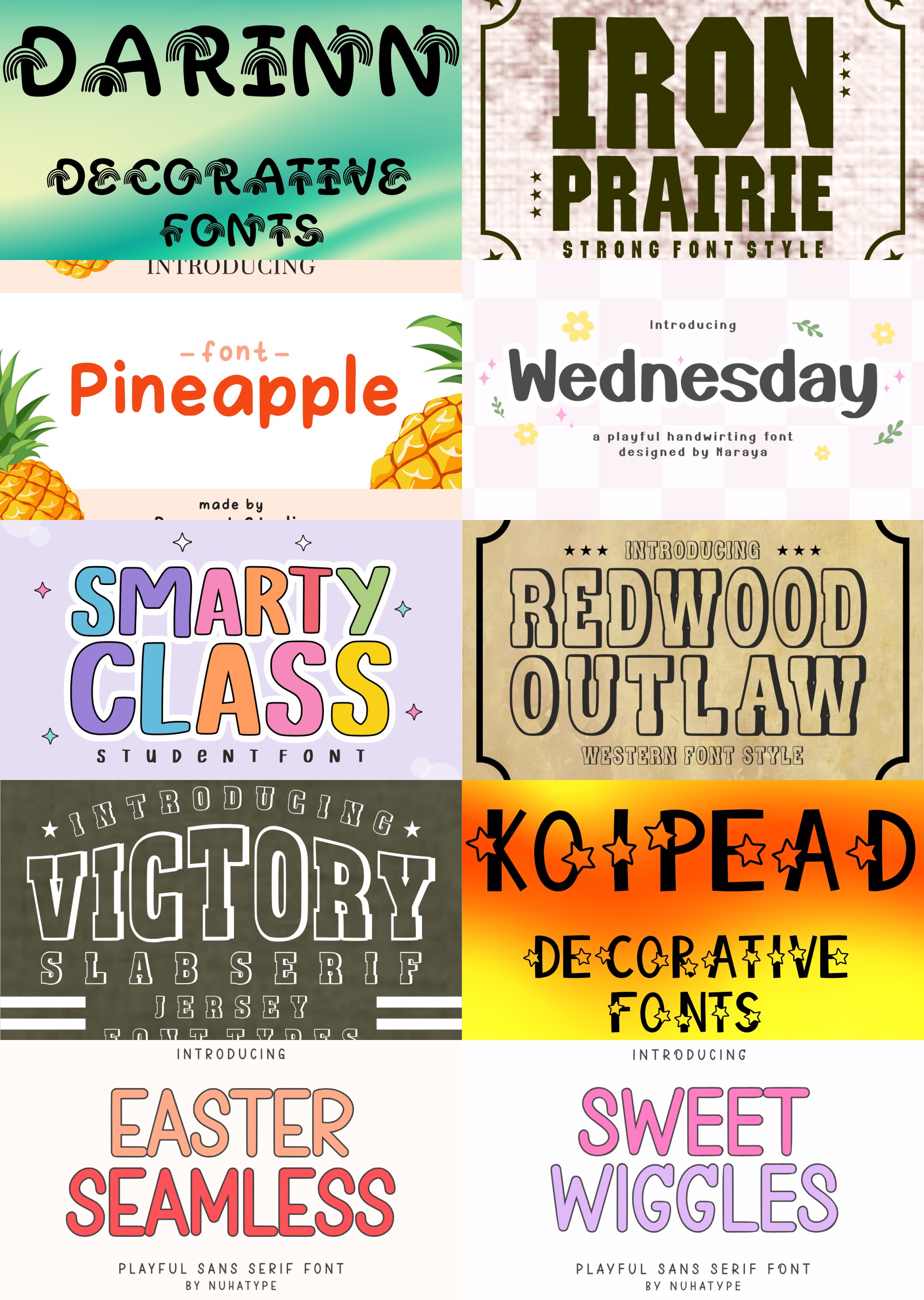 Free Fonts Friday June 12th