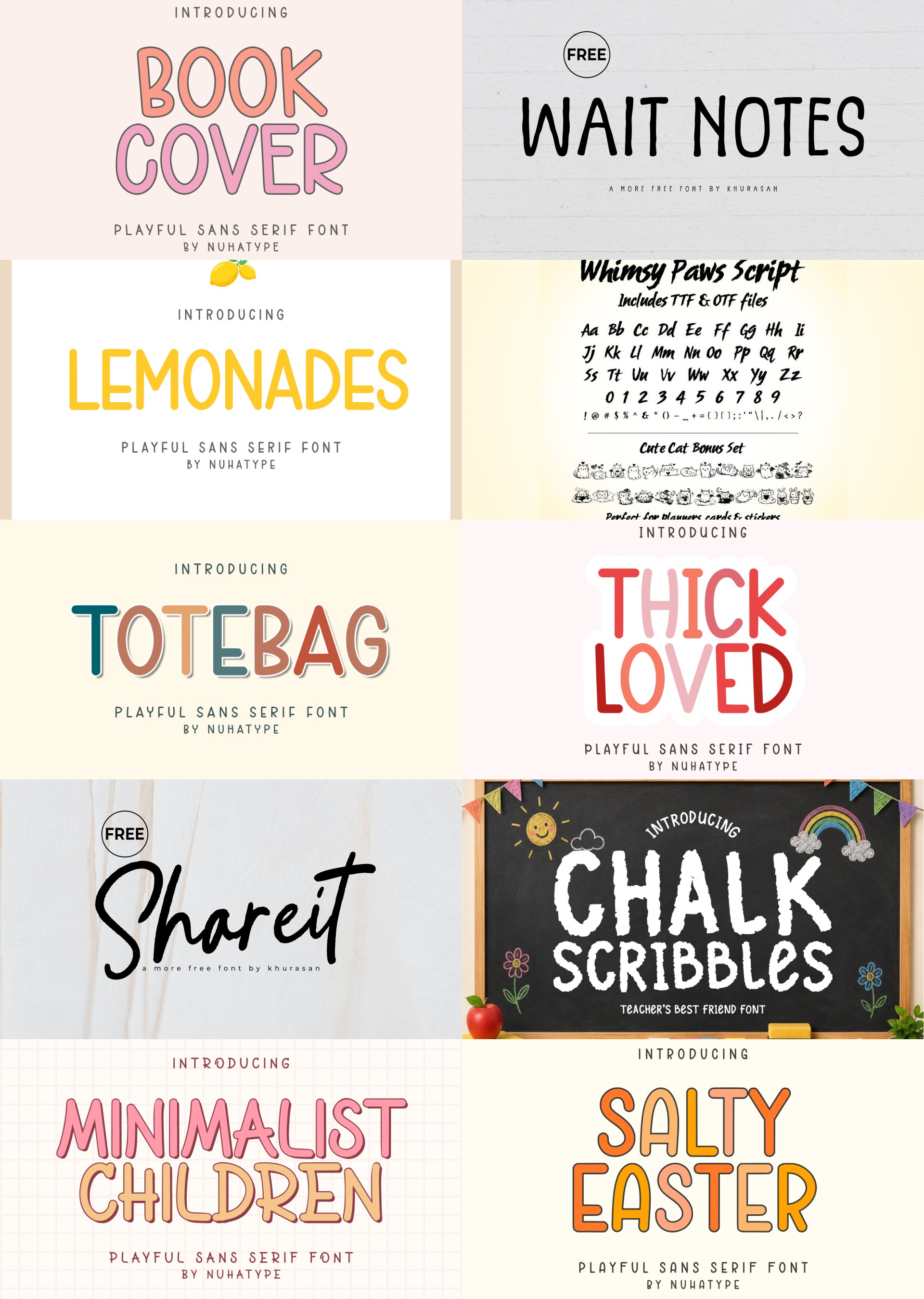 Free Fonts Friday June 19th