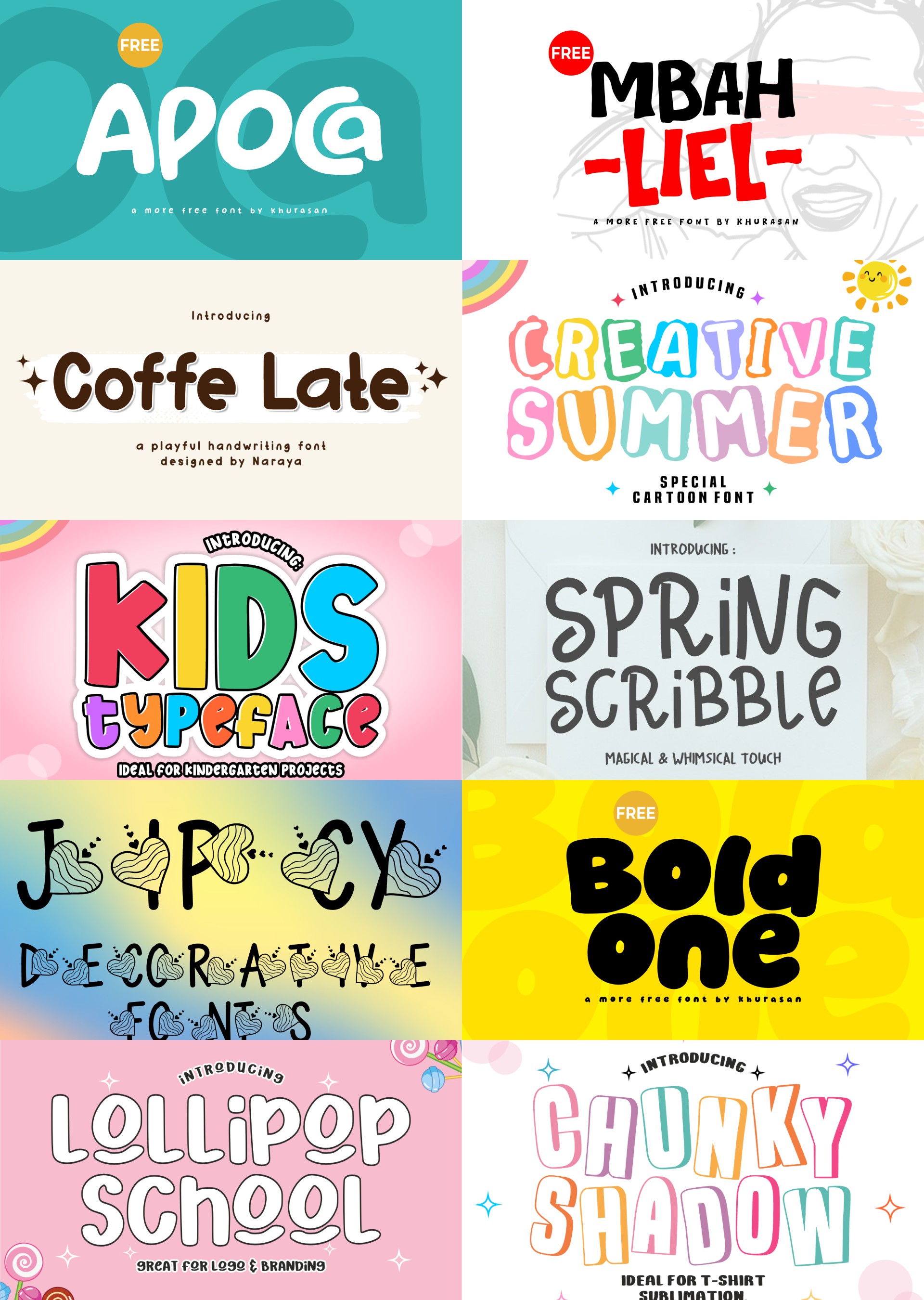 Free Fonts Friday July 3rd