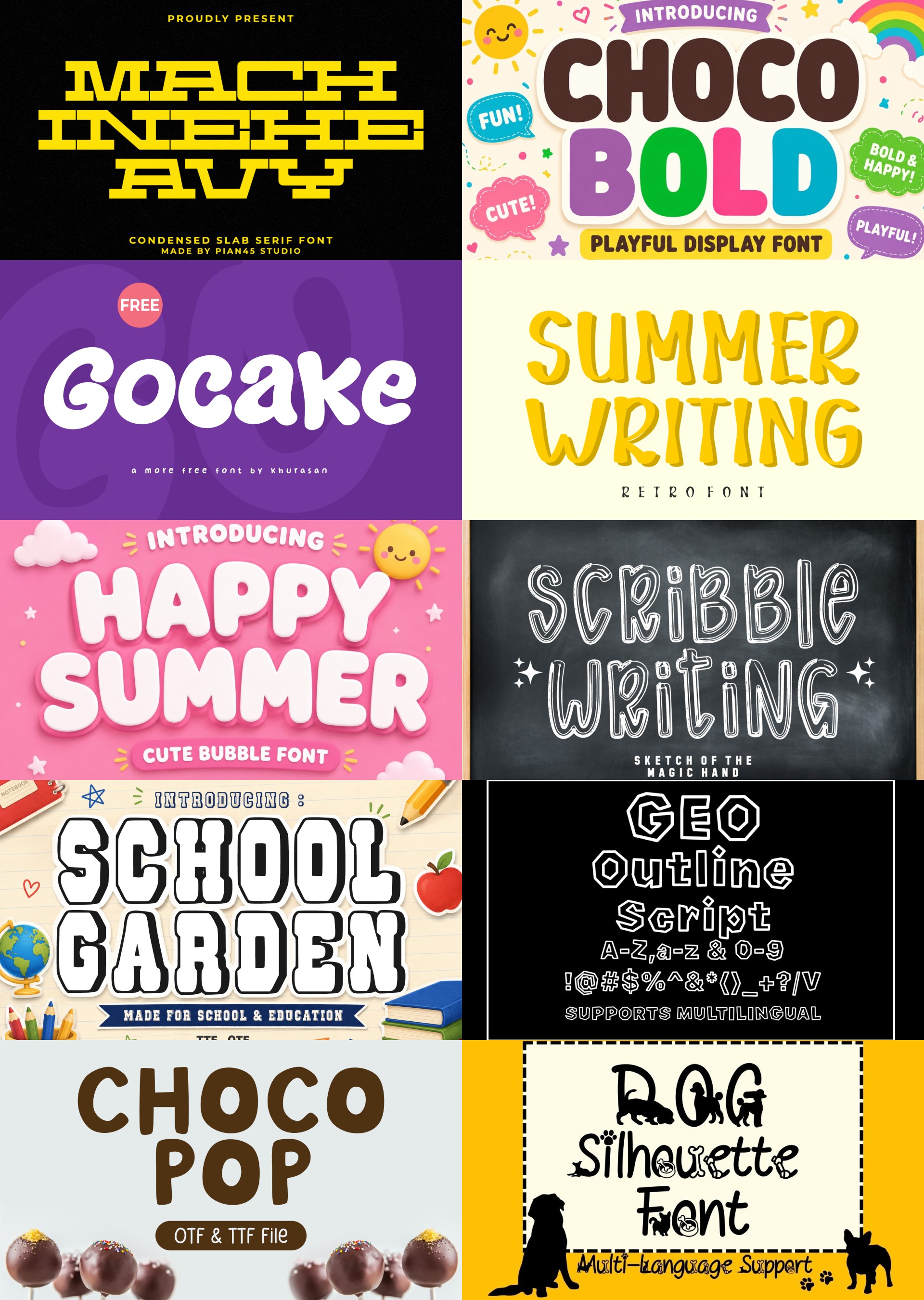 Free Fonts Friday August 21st
