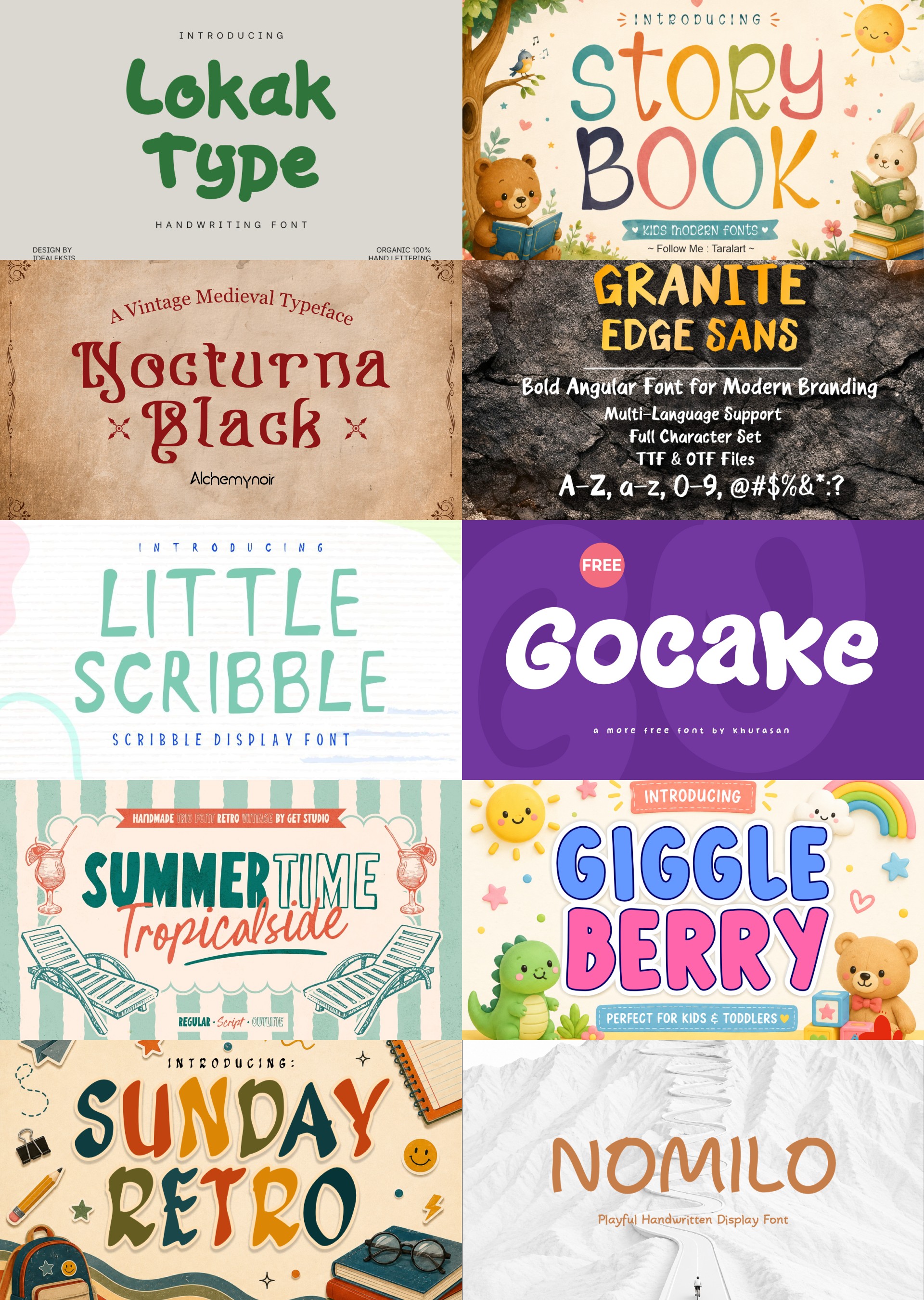 Free Fonts Friday September 4th