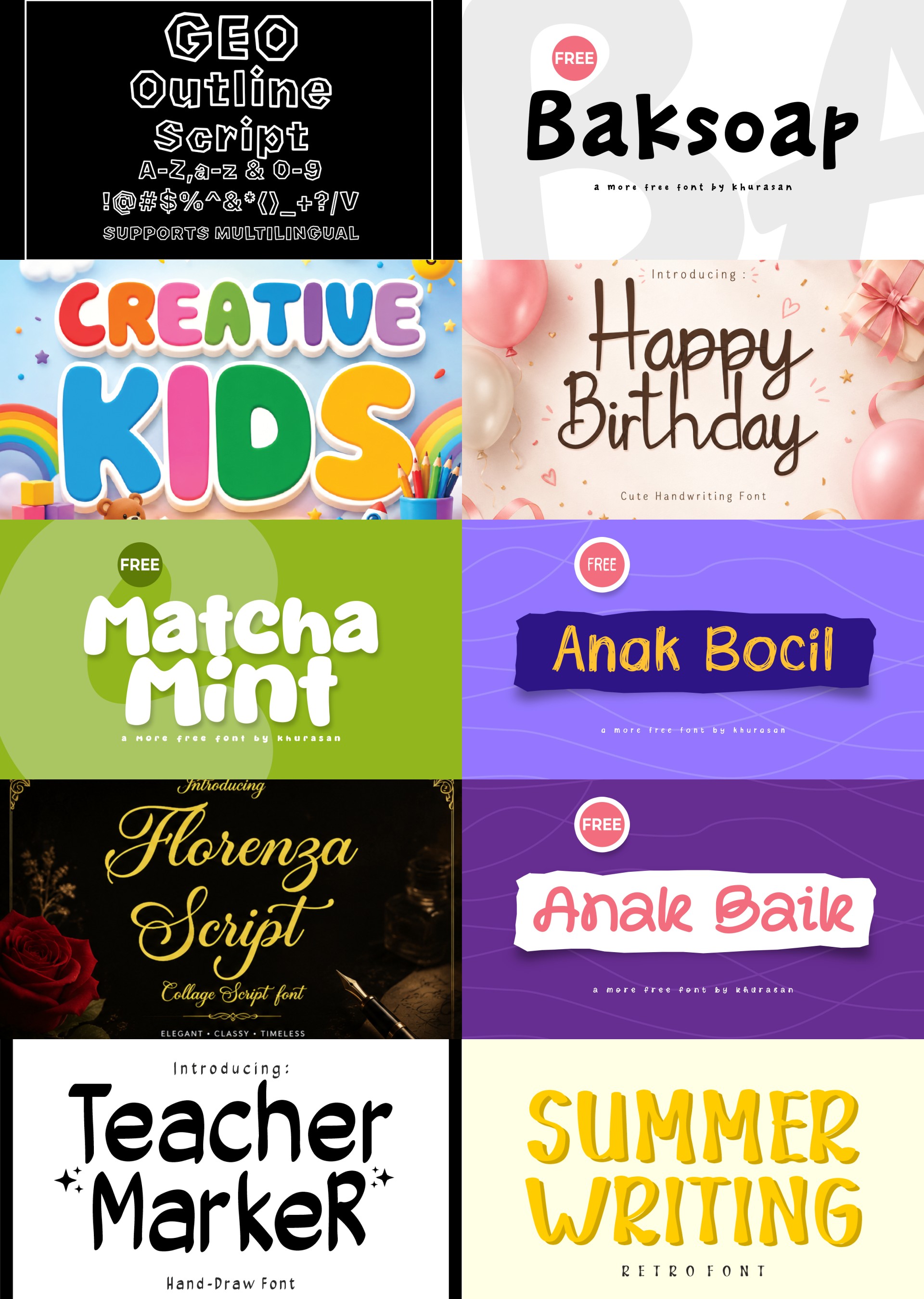 Free Fonts Friday September 11th