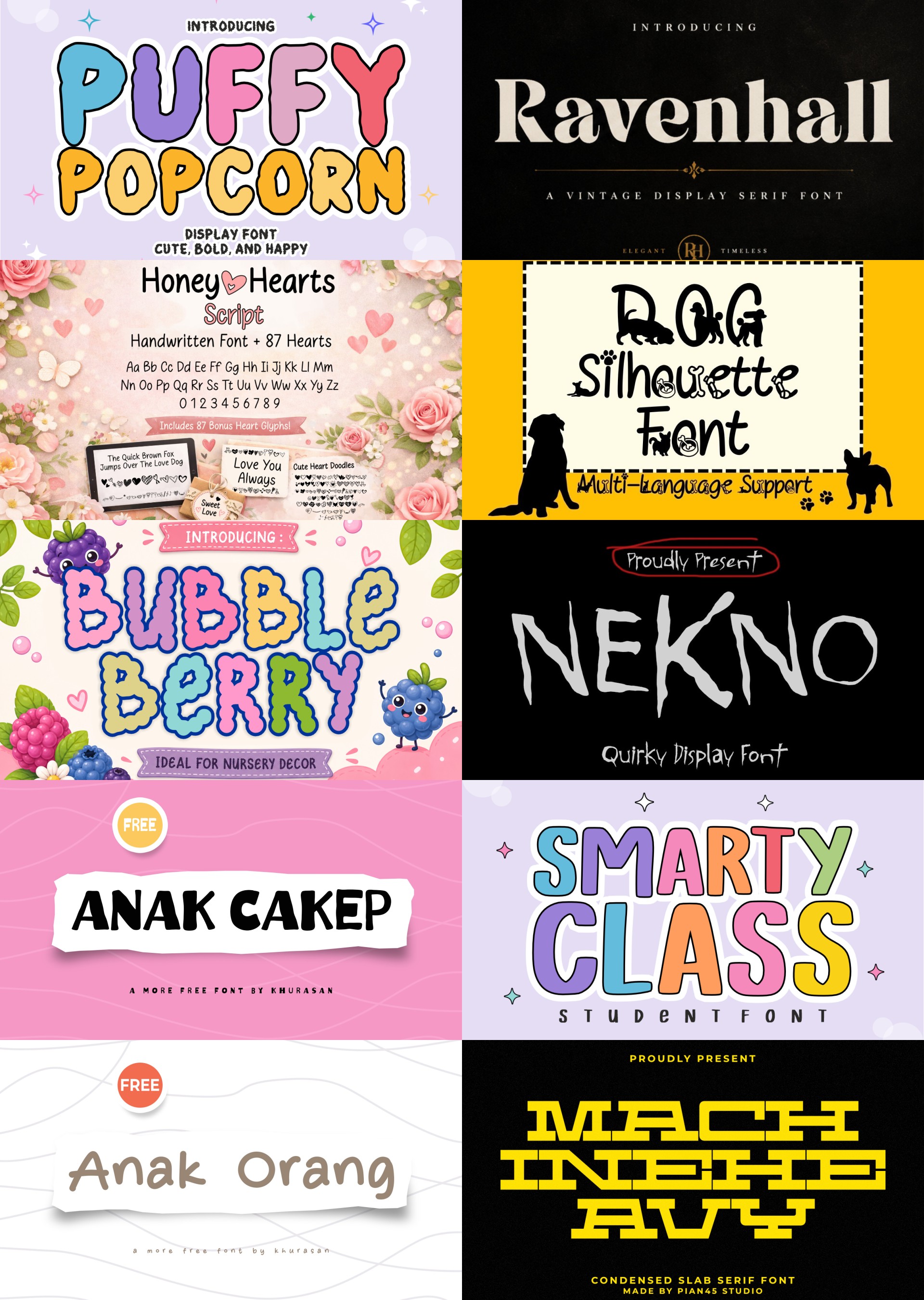 Free Fonts Friday October 2nd