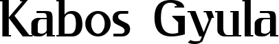 Kabos Gyula