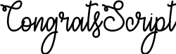 CongratsScript