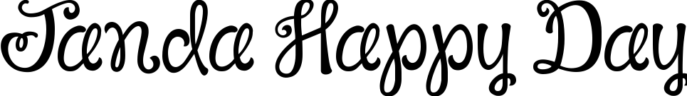 Janda Happy Day title