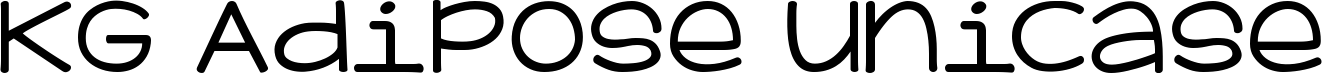 KG Adipose Unicase title