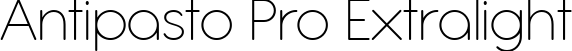 Antipasto Pro Extralight