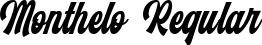 Monthelo Regular