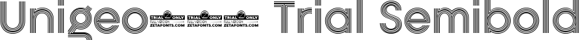Unigeo128 Trial Semibold