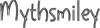 Mythsmiley font sample