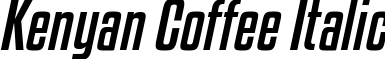 Kenyan Coffee Italic