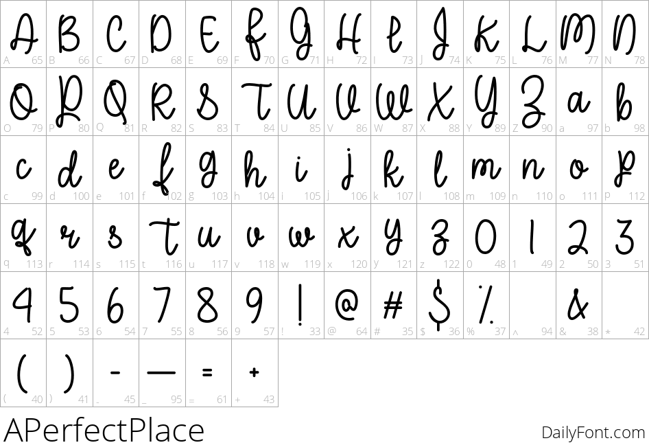 A Perfect Place: The Ultimate Monoline Script Font for Your Creative ...