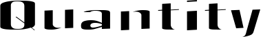 Quantity