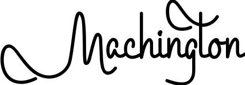 Machington font sample