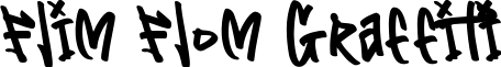 Flim Flom Graffiti title
