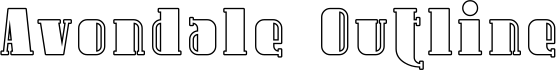 Avondale Outline