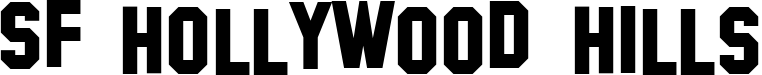 SF Hollywood Hills title