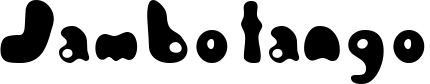 Jambotango font sample