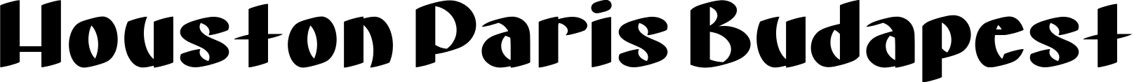 Houston Paris Budapest title