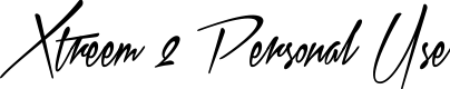 Xtreem 2 Personal Use