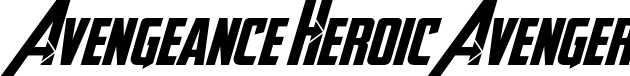 Avengeance Heroic Avenger