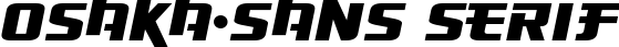 Osaka-Sans Serif