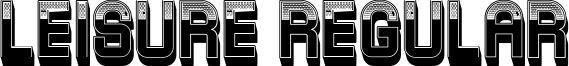 Leisure Regular title