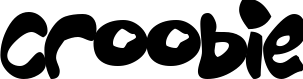 Croobie font sample