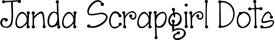 Janda Scrapgirl Dots title