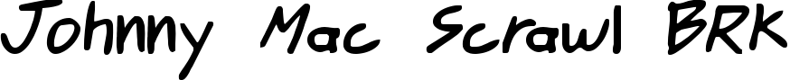 Johnny Mac Scrawl BRK title