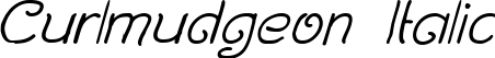 Curlmudgeon Italic
