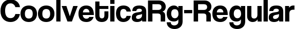 CoolveticaRg-Regular