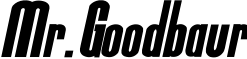 Mr.Goodbaur