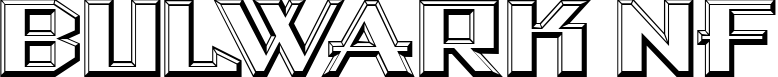 Bulwark NF font sample