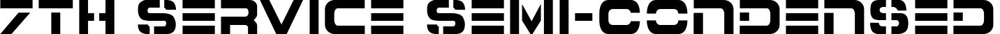 7th Service Semi-Condensed