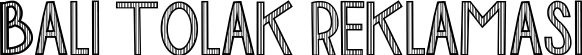 BALI TOLAK REKLAMASI