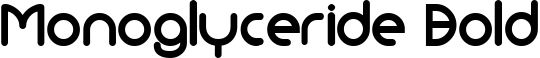 Monoglyceride Bold