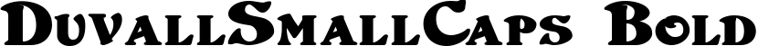 DuvallSmallCaps Bold