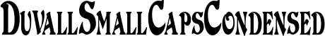 DuvallSmallCapsCondensed