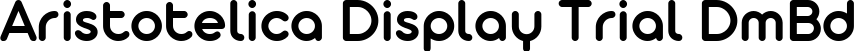 Aristotelica Display Trial DmBd