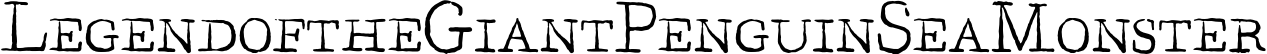 LegendoftheGiantPenguinSeaMonster