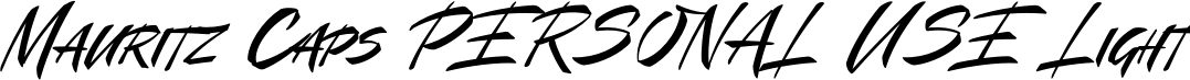 Mauritz Caps PERSONAL USE Light