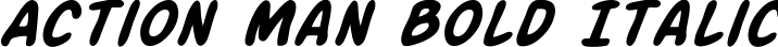 Action Man Bold Italic