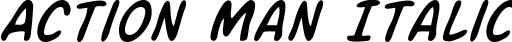 Action Man Italic