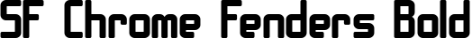 SF Chrome Fenders Bold