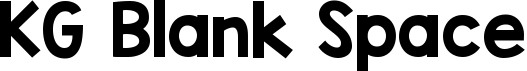 KG Blank Space